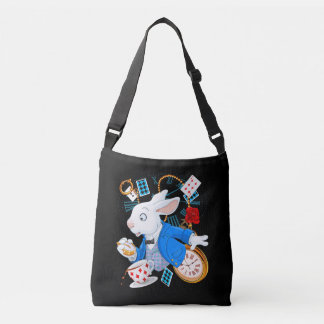 Rabbit Gift | Alice In Wonderland - White Rabbit Crossbody Bag