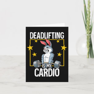 Rabbit Gym Weight Training Deadlift Card
