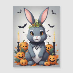 Rabbit Halloween Cute Adorable Funny Animal Magic
