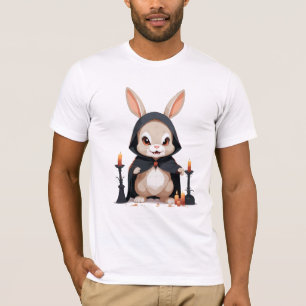 Rabbit Halloween Cute Adorable Funny Animal Magic T-Shirt
