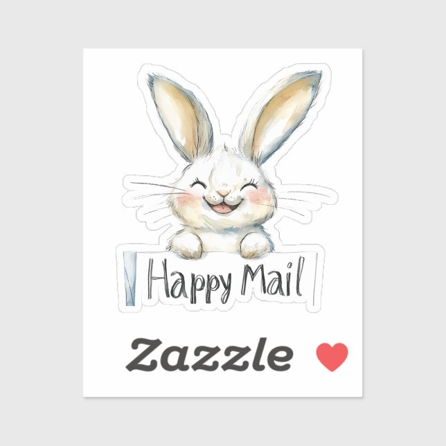 Rabbit, Happy Mail,  (Sheet)