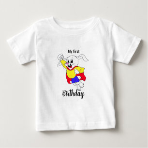 Rabbit Hero Toddler  Baby T-Shirt