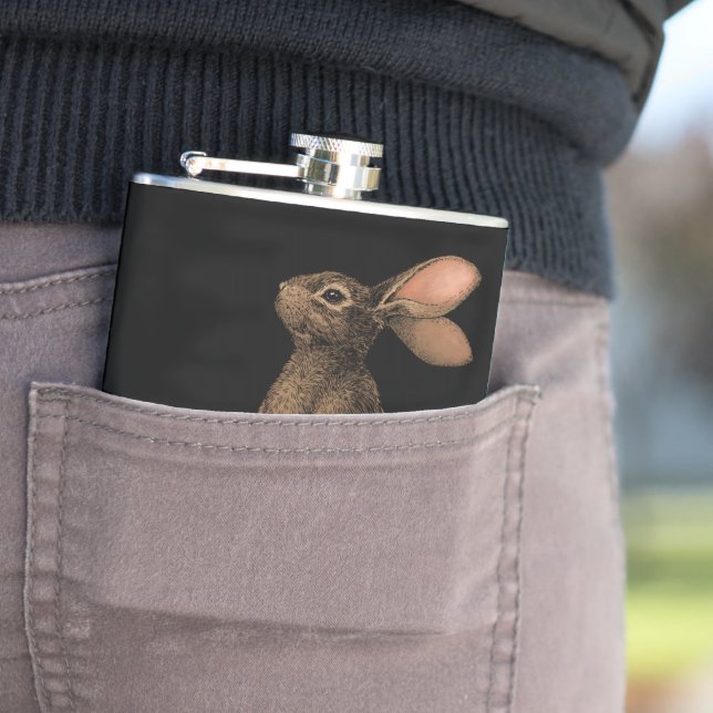 Rabbit Hip Flask (In Situ)