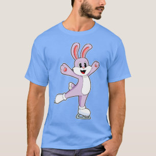 Rabbit Ice skating Ice skates T-Shirt