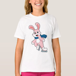 Rabbit Ice skating Ice skates T-Shirt