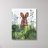 Rabbit in a Cabbage Patch