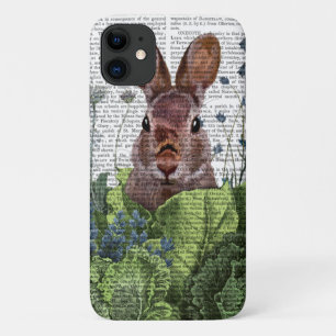 Rabbit in a Cabbage Patch Case-Mate iPhone Case