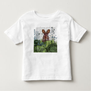 Rabbit in a Cabbage Patch Toddler T-Shirt