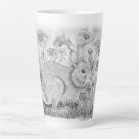 Rabbit in Flowers