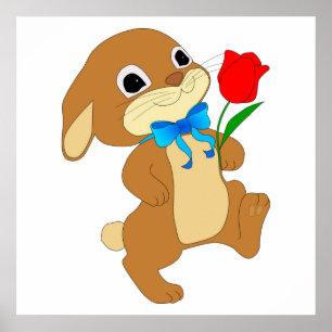 RABBIT IN LOVE POSTER