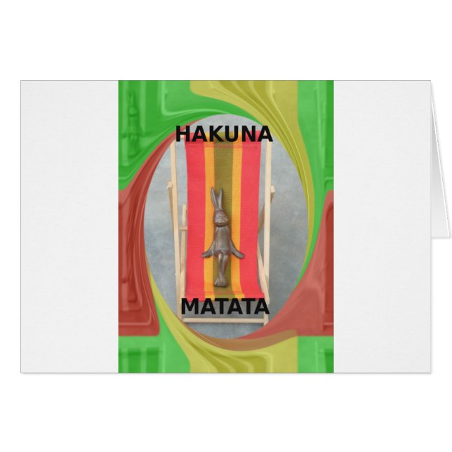 Rabbit Just Chilling summer time (Front Horizontal)