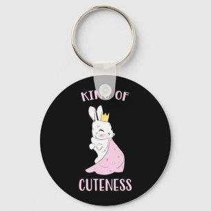 Rabbit King Of Cuteness Key Ring
