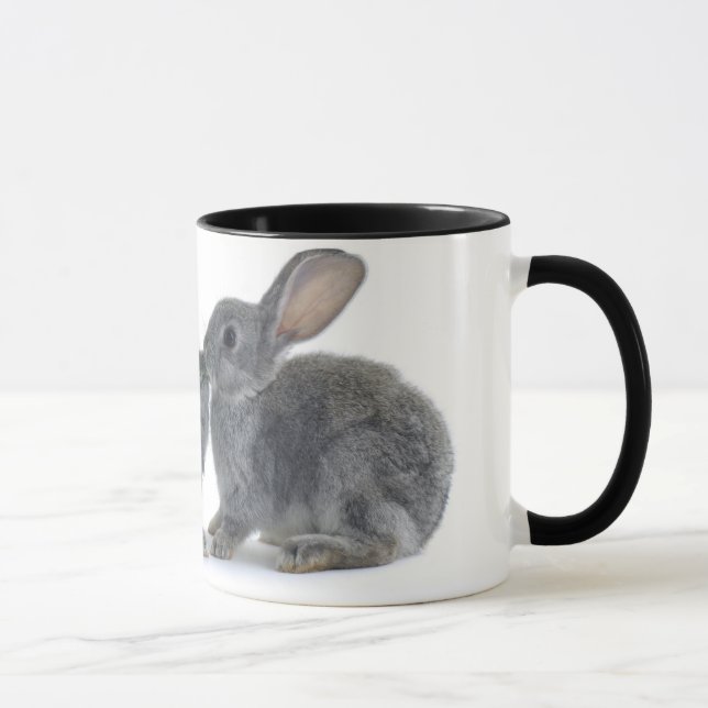 Rabbit Kiss Mug (Right)