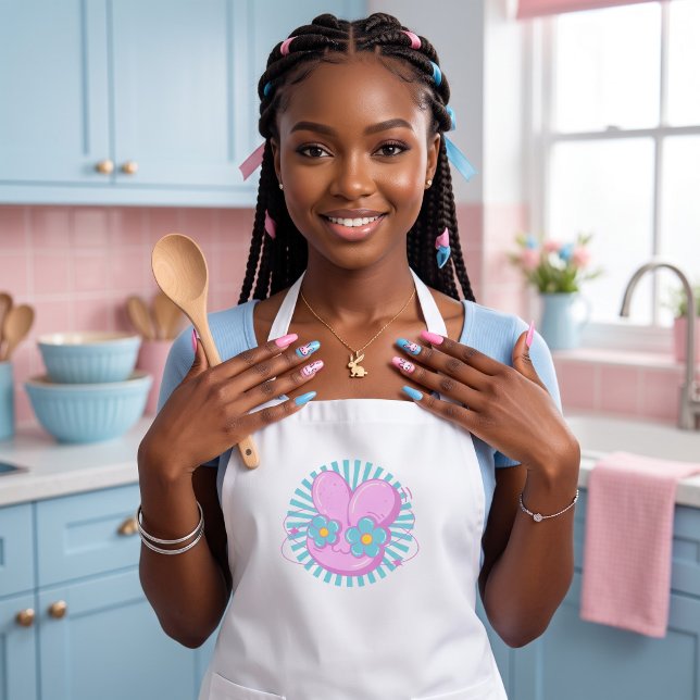 Rabbit Long Apron (Creator Uploaded)