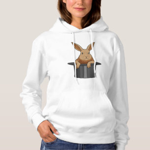 Rabbit Magician Magic hat Hoodie