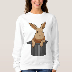 Rabbit Magician Magic hat Sweatshirt