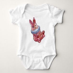 Rabbit named Ladybug Baby Bodysuit
