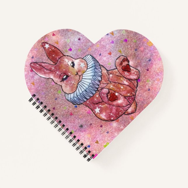 Rabbit named Ladybug Notebook (Front)