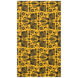 Rabbit Nordic Scandinavian Folk Art Tablecloth