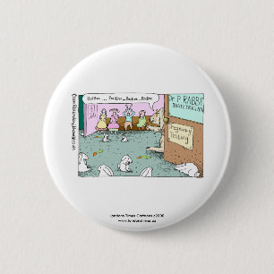 Rabbit OBGYNs Funny Novelty Button