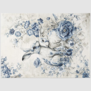 Rabbit Pair Three Tissue Paper