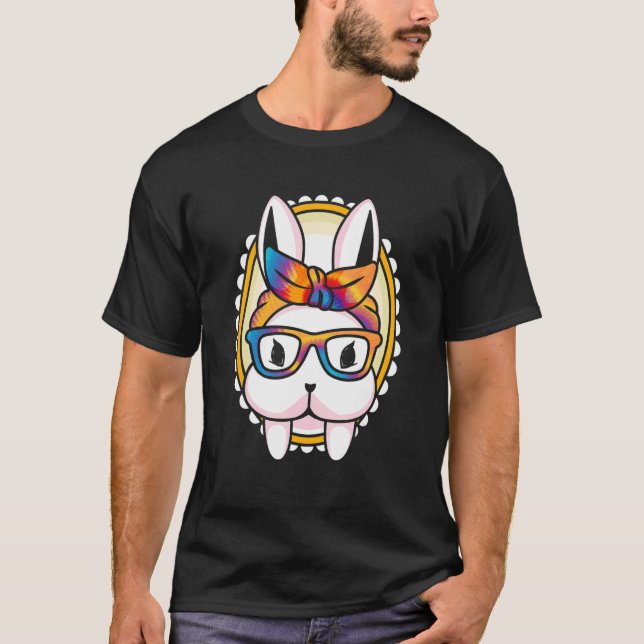 Rabbit Pet Bunny Lover Pet Owner Cute Bunny Face C T-Shirt (Front)
