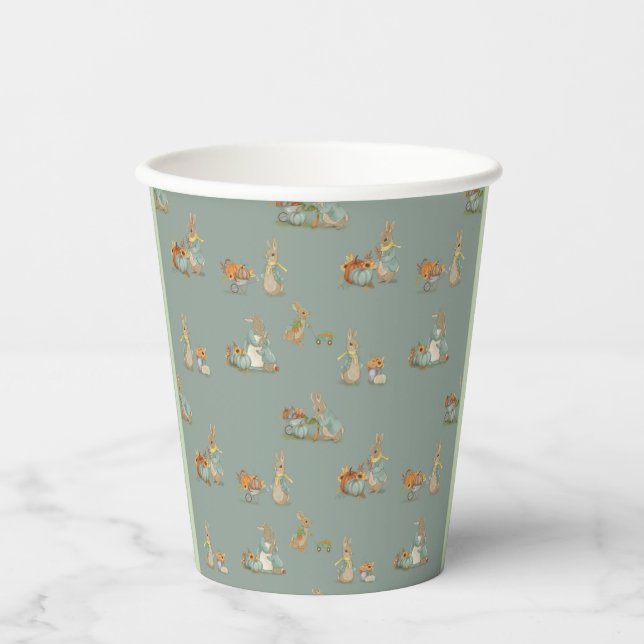 Rabbit Peter autumn party Paper Cups  (Front)