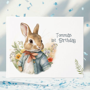 Rabbit Peter Guest Book