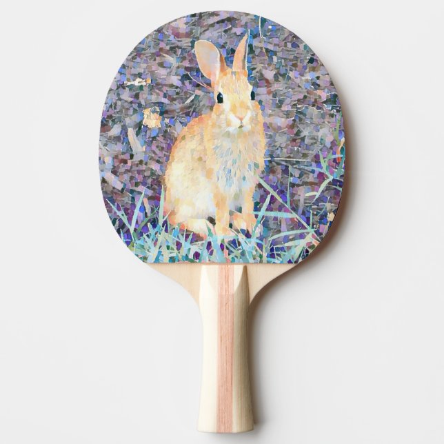 Rabbit Ping Pong Paddle (Front)