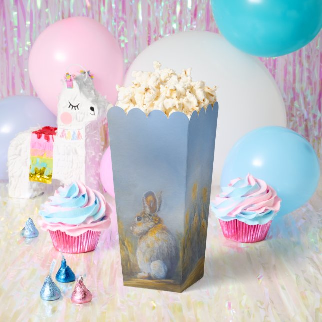 Rabbit Popcorn Favour Box (Party)
