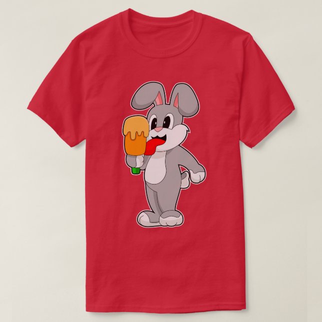 Rabbit Popsicle T-Shirt (Design Front)