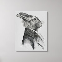 Rabbit Portrait Profile