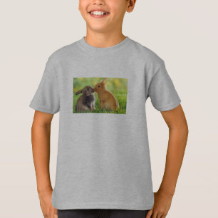 RABBIT PRINTED T-SHIRTS