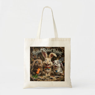 Rabbit Rabbit Rabbit Tote Bag
