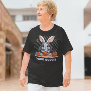 Rabbit Retirement Gifts for Crocheter Mum Grandma T-Shirt