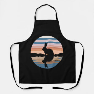 Rabbit Retro Sunset Apron