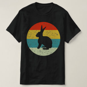 rabbit retro vintage  silhouette 70s T-Shirt