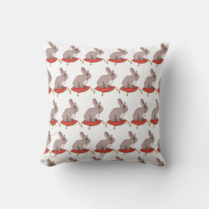 Rabbit Royalty Cushion