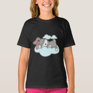 Rabbit Sleeping Clouds T-Shirt