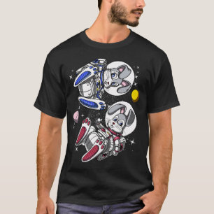 Rabbit Space Astronauts T-Shirt