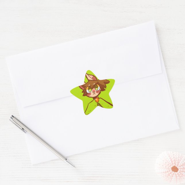 Rabbit Star Sticker (Envelope)