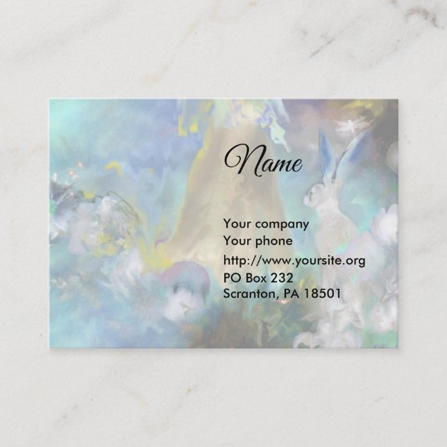 Rabbit Tales Business Card (Front)