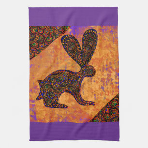 RABBIT TEA TOWEL
