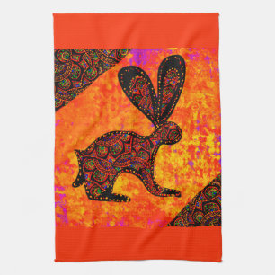 RABBIT TEA TOWEL