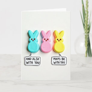 Rabbit Treat Pun Fun Card