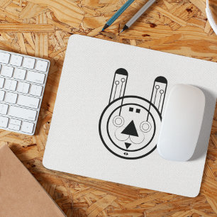 Rabbit Usagi Zodiac Sign Mouse Pad