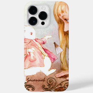 Rabbit Vintage Alice In Wonderland Case-Mate iPhone 14 Pro Max Case
