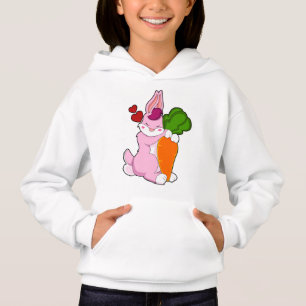 Rabbit with Carrot and Heart