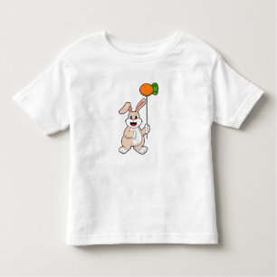 Rabbit with Carrot as Balloon.PNG Toddler T-Shirt