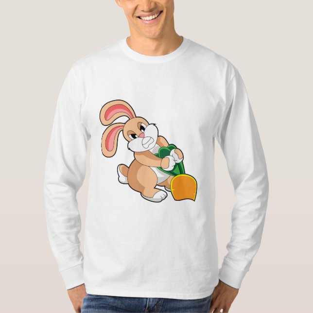 Rabbit with Carrot T-Shirt (Front)